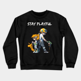 Stay Playful Crewneck Sweatshirt